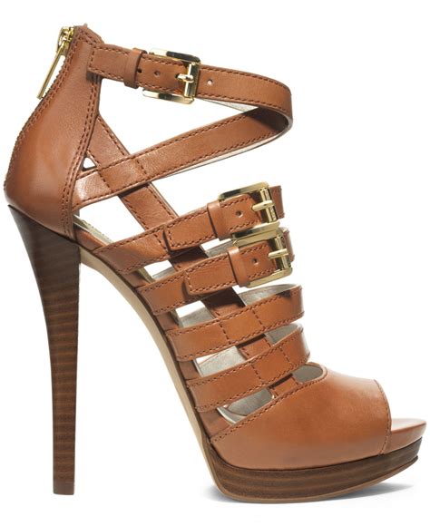 michael michael kors sandra platform|Michael Kors platform shoes for women.